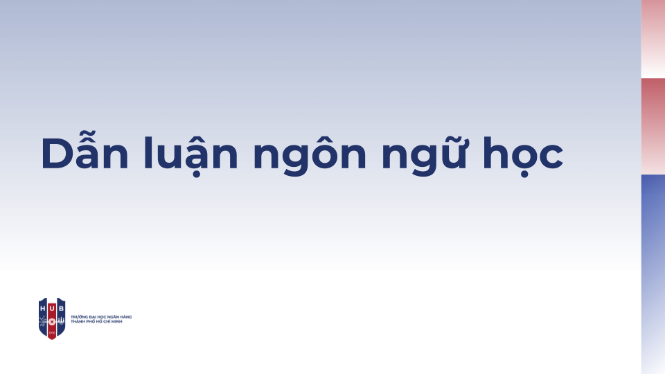 Dẫn luận ngôn ngữ học