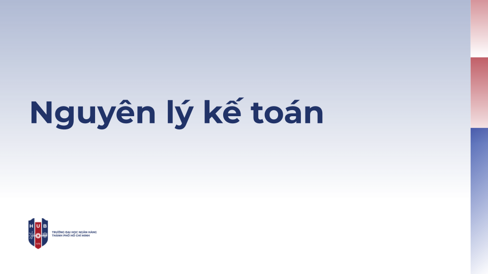 Nguyên lý kế toán