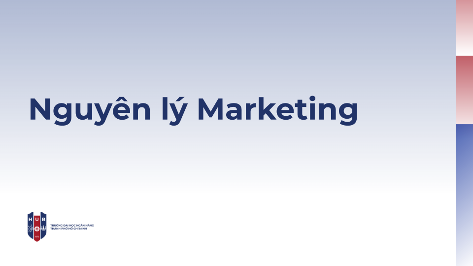 Nguyên lý Marketing