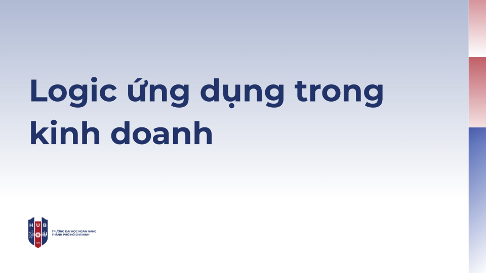 Logic ứng dụng trong kinh doanh
