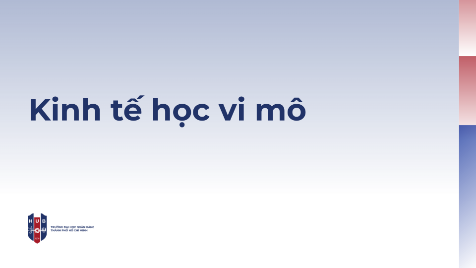 Kinh tế học vi mô