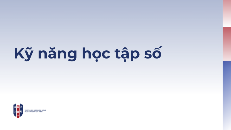 Kỹ năng học tập số